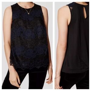 NWOT Loft Lace Sleeveless Top